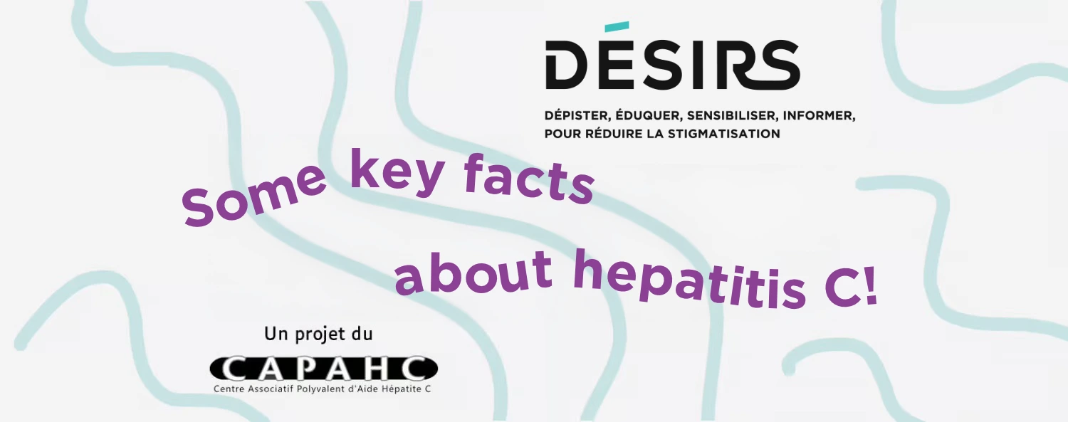 Visuel illustrant le projet DÉSIRS : collaboration entre CAPAHC et le Portail VIH/sida du Québec pour la sensibilisation et l'éducation sur le VIH et l'hépatite C de 2022 à 2027