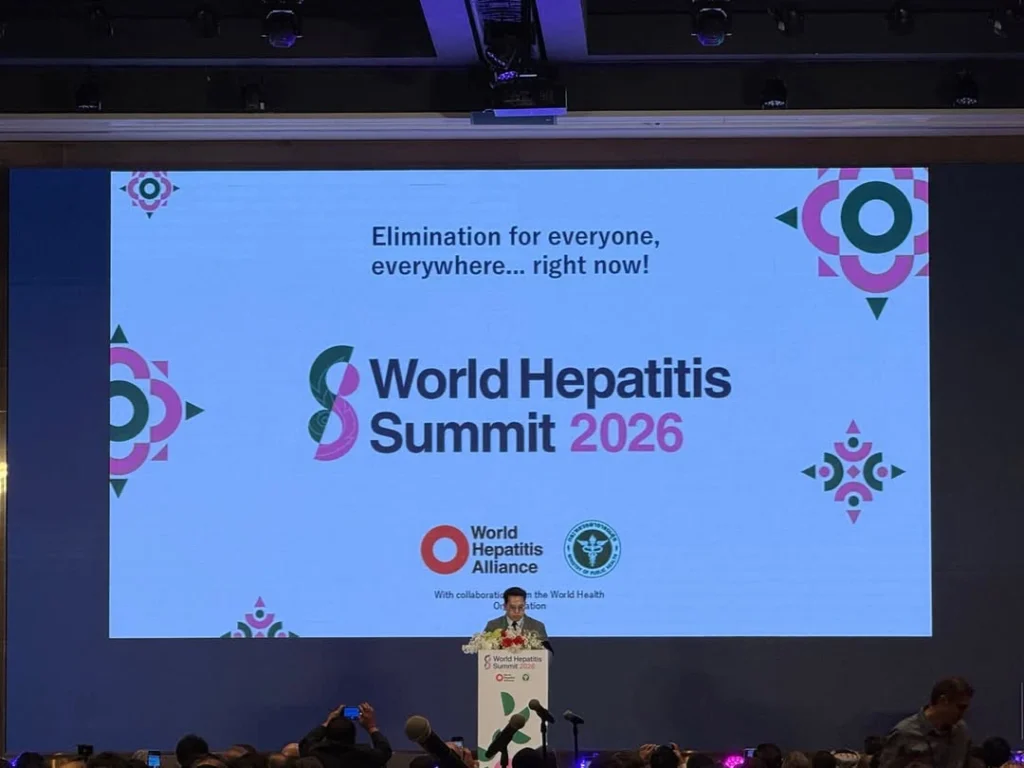 © Photo : World Hepatitis Alliance - Strong opening remarks from the Minister of Public Health, Thailand, H.E. Pattana Promphat, at #WHS2026.
